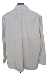 Calvin Klein Tech Active Stretch Men’s Dress Shirt L Gray Single Chest Pocket
