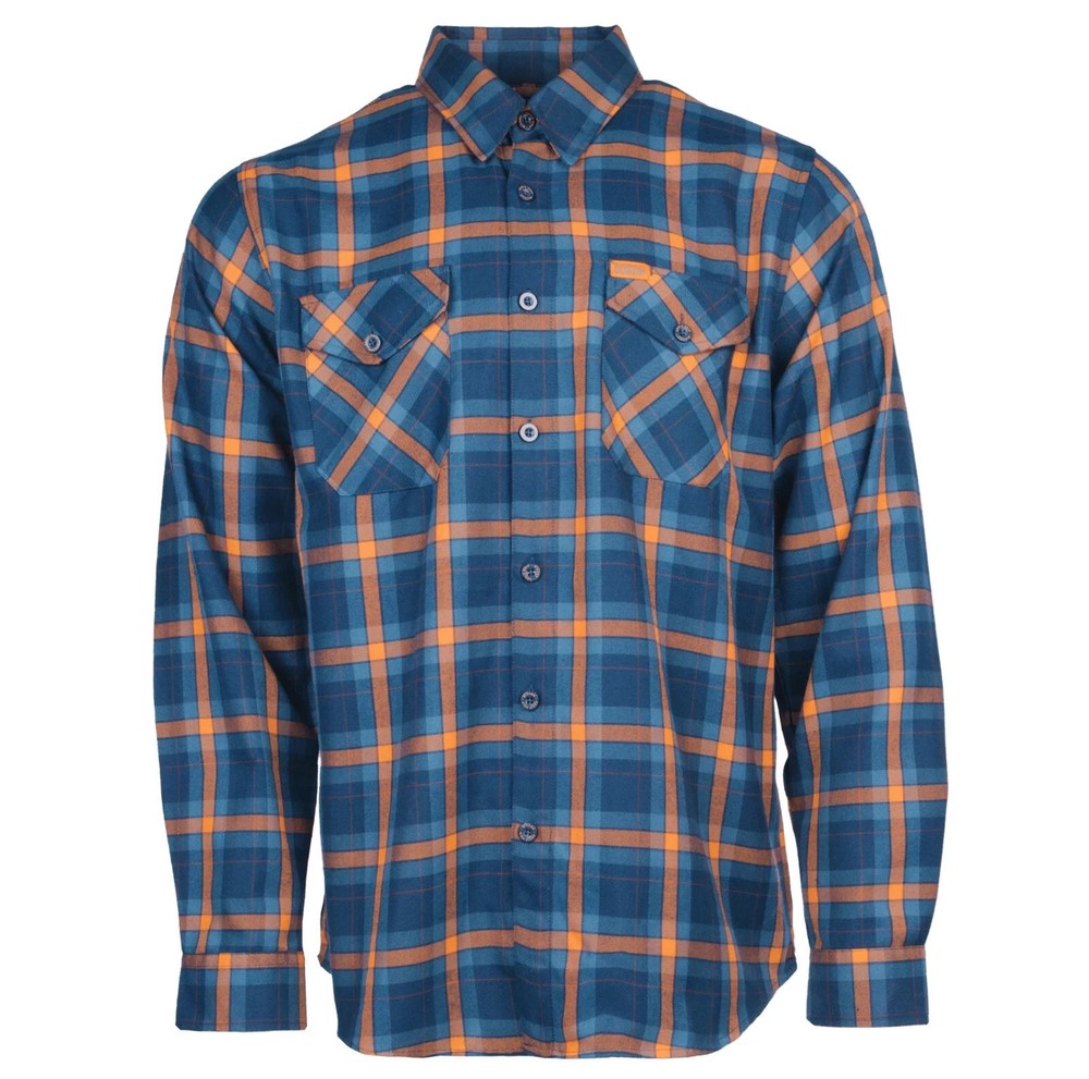 Dixxon High-Five Button-Up Denver Broncos Themed Flannel Men’s 2XL XXL