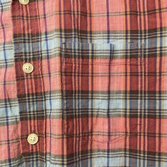 Grayers Plaid Button Up Shirt Short Sleeve Mens Small S 21×28 Light Fade