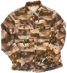 The Corkscrew Casanova – Shinesty Long Sleeve Stretch Button Down Medium Winter