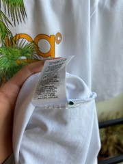Casablanca Tennis Club Graphic T Shirt White Luxury Designer Resort Wear