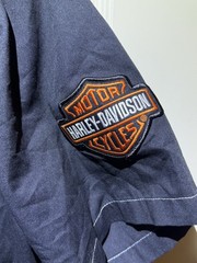 HARLEY Davidson Security Supervisor STAFF WORK SHIRT GENUINE WEAR Medium
