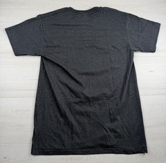Vtg Hanes Blank Pocket T Shirt Gray Single Stitch Casual 90s Cotton Poly Blend M