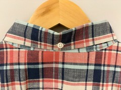 LL Bean Kennebunk LS button down, NWOT, XL traditional fit, pink/blue check