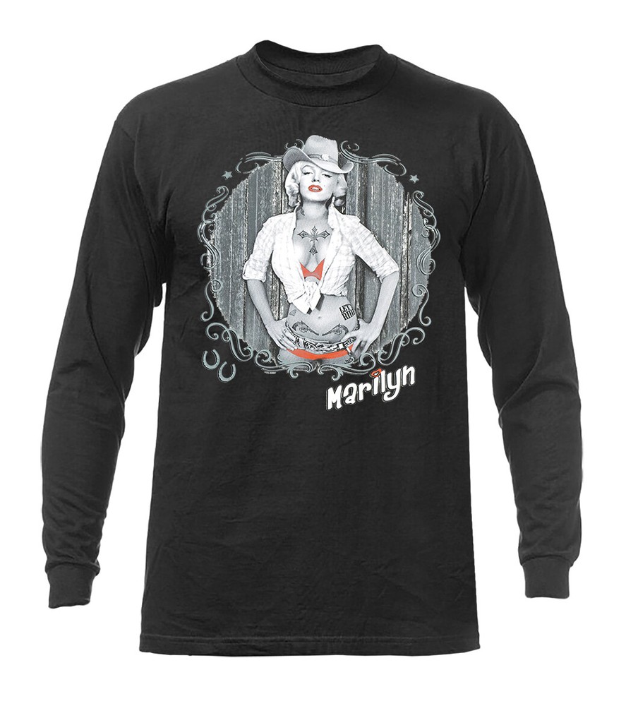 Marilyn Gray Swirlie Graphic Long Sleeve