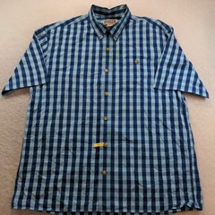 Duluth BBQ Short Sleeve Button Down Shirt Men’s Size Large B1