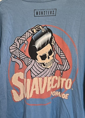 Suavecito Pomade Universal Studios Monsters Blue T-Shirt Men’s Size 3XL