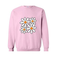 Boho Flowers Sweatshirt, Wildflower Sweatshirt, Floral Sweatshirt, Flower Lovers