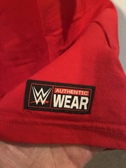Rare WWE Curtis Axel Axelmania Shirt Mens XL Red WWF