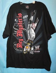 Rey Mysterio Vintage WWF WWE Wrestling Shirt Mens XL Lucha Libre 619
