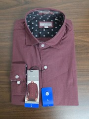 Ted Baker Men’s Button-Up Shirt Red New
