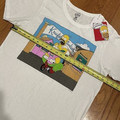 The Simpsons Homer Krusty Studios Classic Graphic T-Shirt SZ Large BRAND NEW!!!