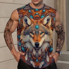 Lightweight Feathered 3D Tank Top