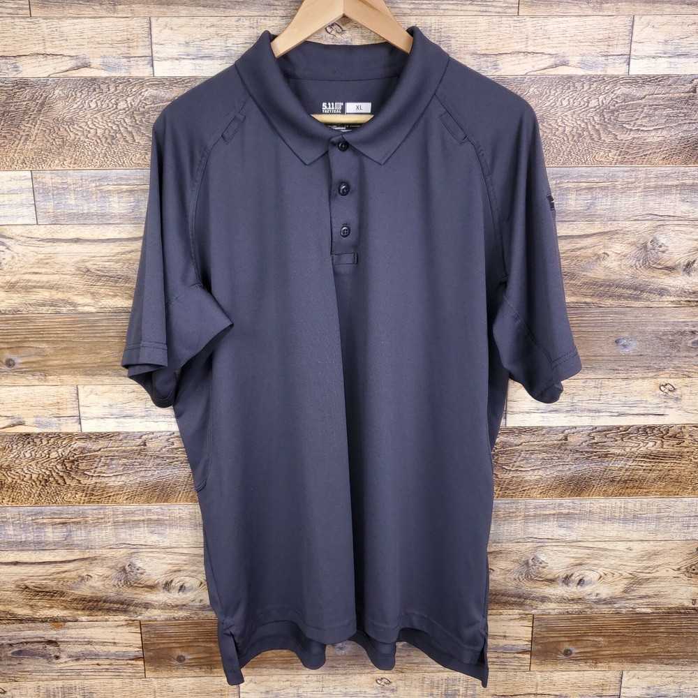 511 Tactical Dark Gray SS Polo Shirt Size XL Pen Pockets 100%Polyster