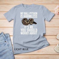 Funny Ball Python Design Snake Lover Men Women Boys Girls T-Shirt Unisex T-shirt