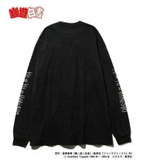 [Official Collaboration] YuYu Hakusho Toguro Long Sleeve T-Shirt Black
