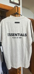 Brand new ESSENTIALS FEAR OF GOD Men’s Gray Short Sleeve T-Shirt size L