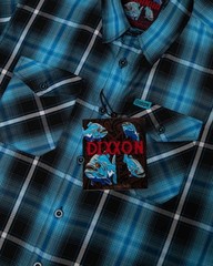 Dixxon Flannel Piranha Bamboo Short Sleeve. Men’s X-Large – New In Bag With Tags