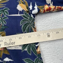 Pineapple Connection Hawain Men’s Button Down SS Shirt Size Medium Floral