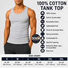 Lot 3, 6, 12 Men Tank Top 100% Cotton A-Shirt Wife Beater Ribbed Pack Undershirt