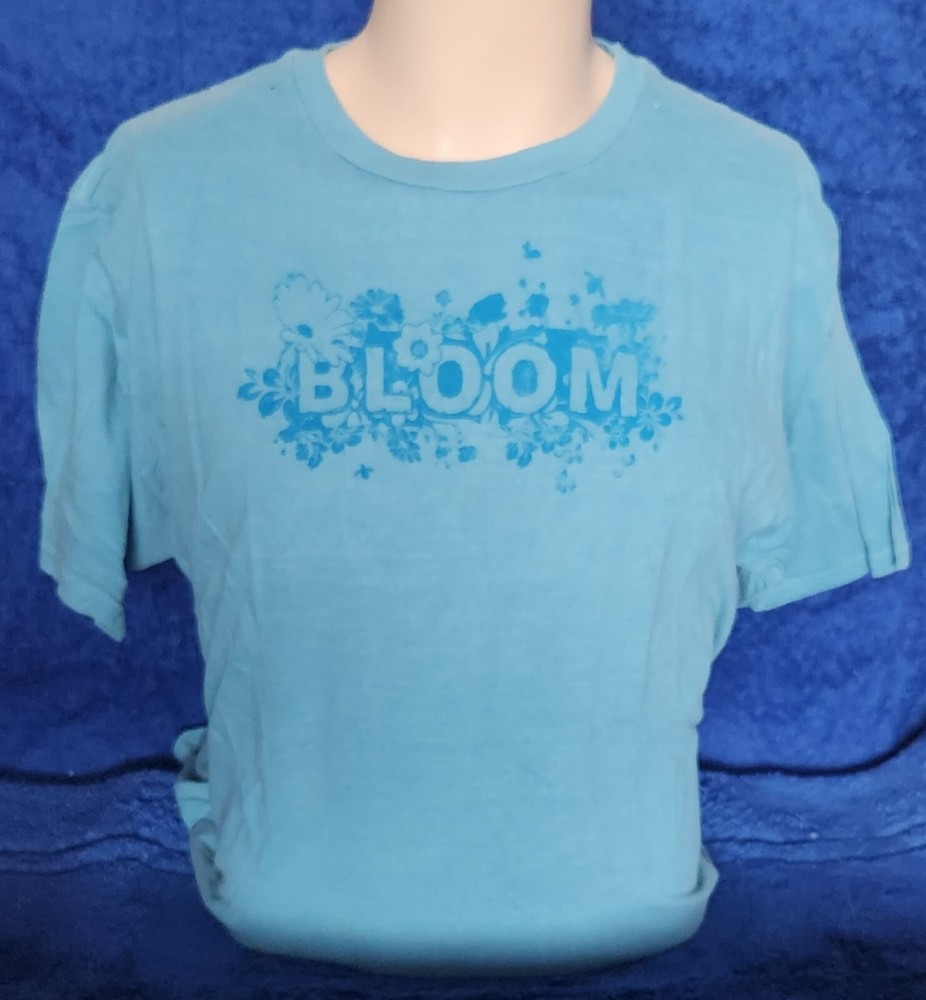 Bloom – Blue – Large T-Shirt – NEW