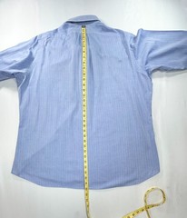 Tom James Executive Collection Solid Oxford Blue Mens XL