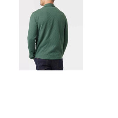 S Goodfellow & Co Quilted Knit Button Down Shirt Jacket Green Mens Small New