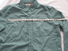 Men’s LL Bean Front Button Polyester/Nylon Long Sleeve Shirt Sz XL (MT56)