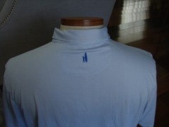 Johnnie Ruby Hill Stretch Performance Golf Polo Shirt Size XL Blue New