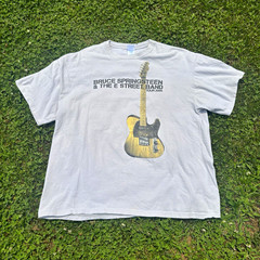 M&O Heavy Weight Bruce Springsteen E Street Band 2009 Tour Double-Sided Tee XL
