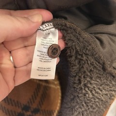 Weatherproof WP Shacket Mens Size Large Brown Plaid Fleece Gorpcore Winter