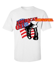 AMERICAN OI! T SHIRT skinhead music oi! music