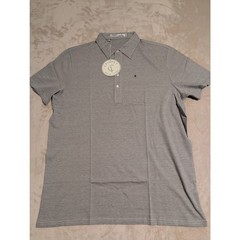 Criquet Men’s Players Polo Shirt Gray Heathered XL Organic Cotton Golf NWT
