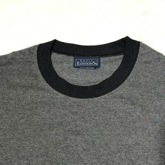 New Men’s Gray/Black Basic Editions Short Sleeve T-Shirt – Size XL – Cotton/Poly