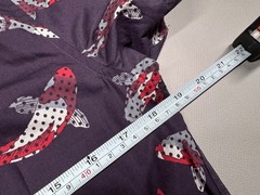 Men’s Ted Baker Fish Pattern Short Sleeve Slim Fit Shirt size S/M