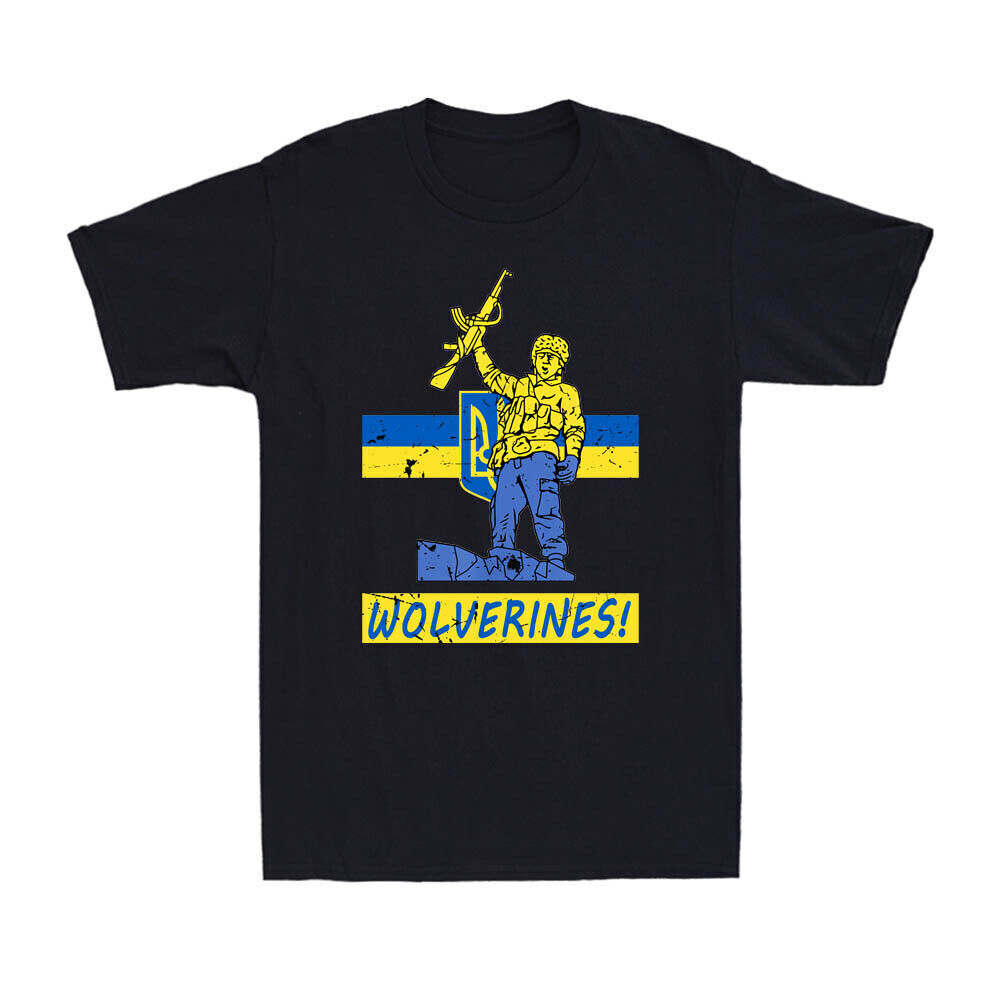 Wolverines Ukraine Peace Shirt Stand With Ukraine Men’s T-Shirt