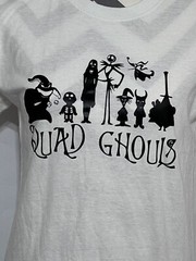 Tim Burtons Nightmare Before Christmas Tshirt Small White Black Short Sleev