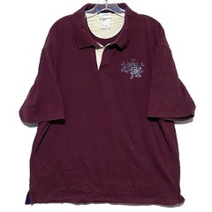 Walt Disney World 71 Embroidered Polo Shirt Mens XL Mickey Mouse Vacation Y2K