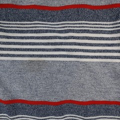 Silver Stone Collection Polo Mens M Blue Excellent Striped Short Sleeve