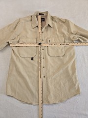 Browning RBO Trekwear Performance Button Up Shirt Mens Sz Lg Fishing Gorpcore