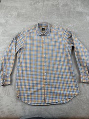 Robert Talbott Shirt Men’s Medium Trim Fit Luxury Designer EUC