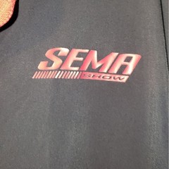 Piston Driven SEMA Show Performance Polo Shirt Size Medium Black Red