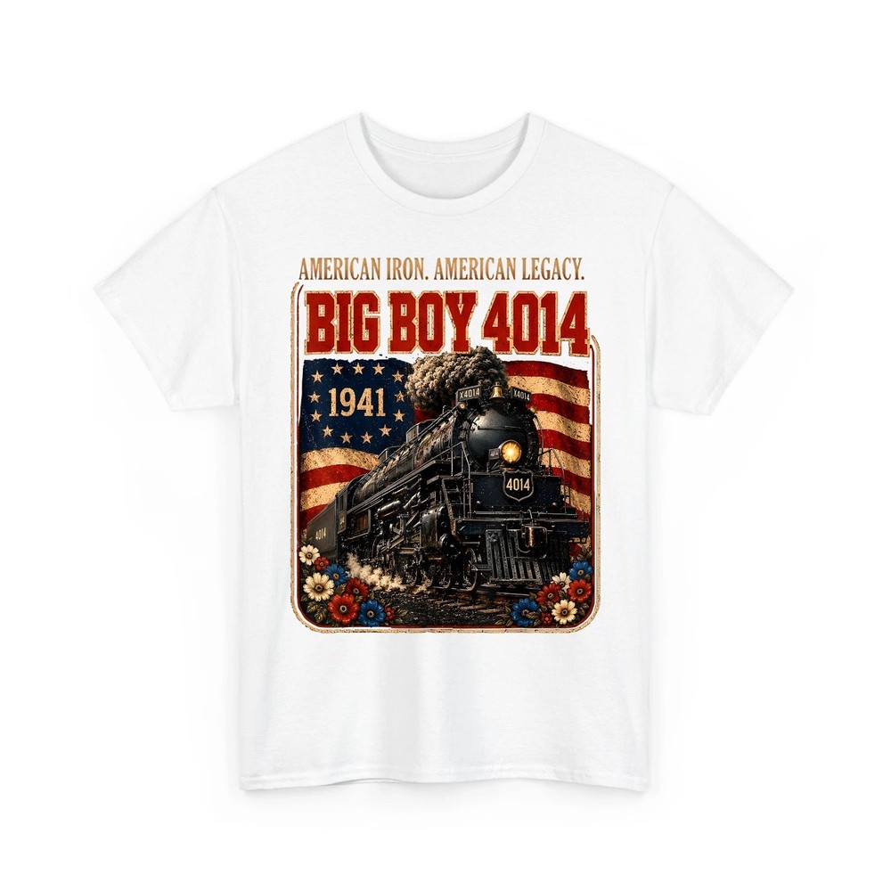 Big Boy 4014 Legacy Steam Locomotive Railroad Train Engine Unisex T-Shirt