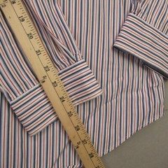 Ralph Lauren Shirt Mens 16.5 Long Sleeve Lightweight Button Front Stripes