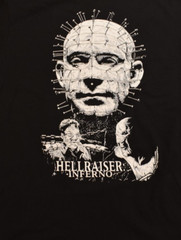 Hellraiser Mens Hellraiser: Inferno Pinhead Double-Sided Shirt NWT S, M, L
