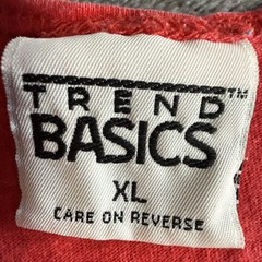 Vintage Trend Basics Tank Top Mens Size XL Red 100% Cotton Made In USA 80s/90s
