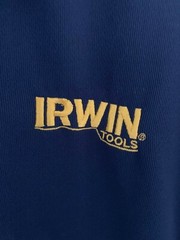 Men’s Irwin Tools Speedbor Drill Bits WeldTec Polo Shirt by Nike Golf XL Fre Shp