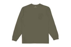 BRIXTON BASIC POCKET LONG SLEEVE MILITARY OLIVE SIZE: M BRIXTON SUPPLY