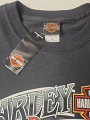 Vtg 2000 Harley Davidson Australia “No Worries” T-Shirt Size 2XL 25.5×31.5 NWT
