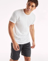 Hanes 3-Pack Men T-Shirt Tee Comfort Fit White Crew Neck Undershirt Short Sleeve